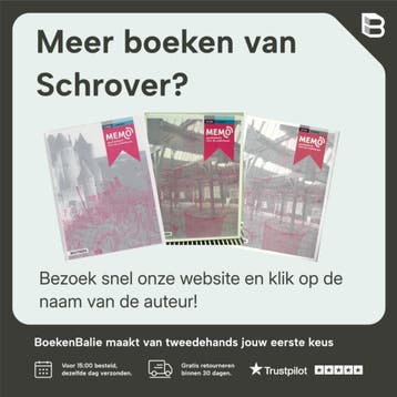 2 havo/vwo / MeMo / onderbouw tto handboek - Schrover, Verzenden, Zo goed als nieuw, Schrover