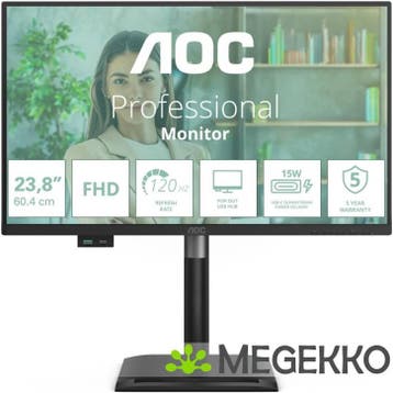 AOC 24P4U 23.8  120Hz Full HD IPS Monitor, Verzenden, Nieuw, AOC