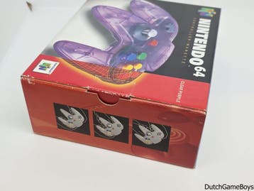 Nintendo 64 / N64 - Controller - Clear Purple - Boxed, Spelcomputers en Games, Verzenden, Gebruikt