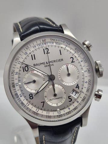 Baume & Mercier - Capeland Chronograph 44mm Ref. MOA10063, Nieuw