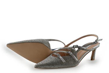 Steve Madden Slingbacks in maat 40 Goud, Overige kleuren, Verzenden, Steve Madden, Zo goed als nieuw