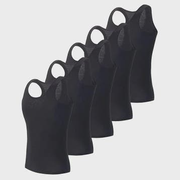 Heren Katoenen Tanktop - Comfortabele Fitness Vest met Ruime, Verzenden, Nieuw