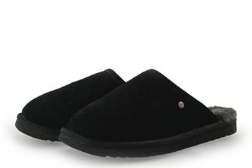 Warmbat Pantoffels in maat 44 Zwart, Verzenden, Zwart, Warmbat, Zo goed als nieuw