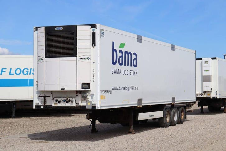 Veiling: Reefer Oplegger Krone SD 45000kg 2014, Auto's, Vrachtwagens, BTW verrekenbaar, Overige brandstoffen, Overige kleuren
