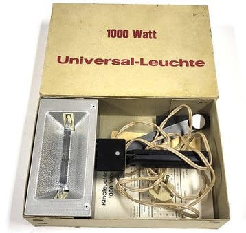 Vintage Sun Gun filmlamp, 1000 watt, 220 V, Verzenden, Gebruikt