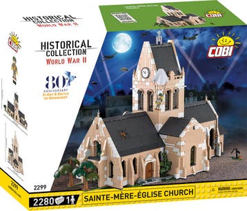 COBI 2299 Sainte-Mère-Église kerk (Leger bouwsets), Verzenden, Nieuw