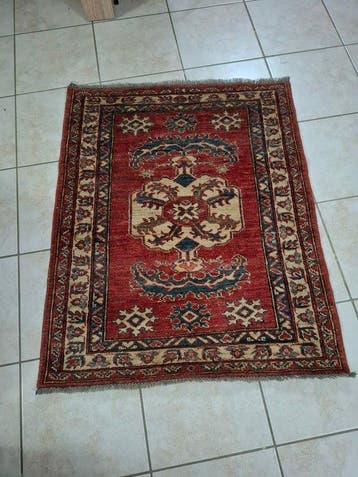Bränd - kazak - Pakistan - Vloerkleed - 98 cm - 80 cm -, Nieuw