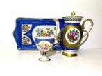Taartschaal - Set a café « Sevres » style - Porselein, Antiek en Kunst
