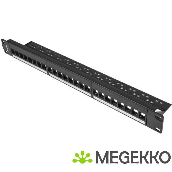 Lanberg PPKS-1024-B patch paneel 1U, Computers en Software, Netwerk switches, Nieuw, Verzenden
