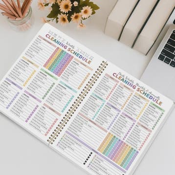 Huishoudplanner & Schoonmaak Checklist Boek - Dagelijks, Wek, Diversen, Agenda's, Verzenden, Nieuw
