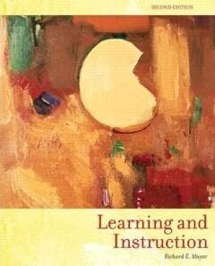 Learning and Instruction - Mayer Richard 9780131707719, Boeken, Taal | Engels, Gelezen, Verzenden