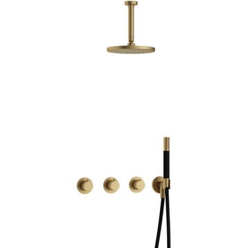 Hotbath Cobber - CB7067 - Inbouw Regendoucheset - Geborsteld, Ophalen of Verzenden, Nieuw