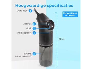 Nuvance Oorsmeer Verwijderaar - Elektrisch - Met Camera &, Verzenden, Nieuw