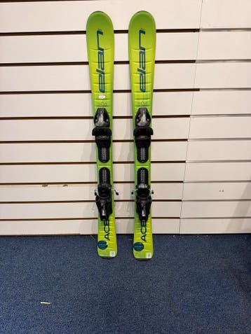 Elan ACE Jett 100 Kinderskis + EL 4.5 GW Bindingen-120, Sport en Fitness, Overige merken, Gebruikt, Ophalen of Verzenden, Carve