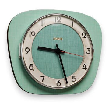 Wandklok - Bayard - Mod. Rockabilly, RARA Colorazione