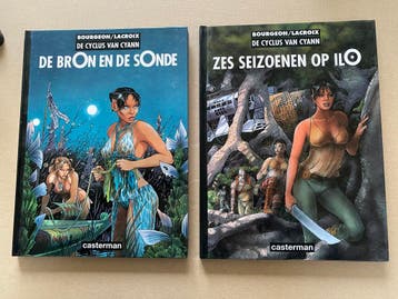 De Cyclus van Cyann - Hardcover - Deel 1 en 2 - NIEUWSTAAT, Meerdere stripboeken, Ophalen of Verzenden, Zo goed als nieuw