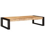 vidaXL Badkamerplank Bruin 100 x 50 x 23 cm Massief Ruw, Verzenden, Nieuw