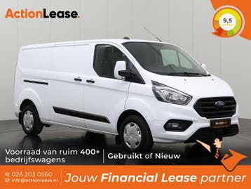 Ford Transit Custom Bestelbus L2 H1 2022 Diesel, Auto's, Wit, Nieuw, Dealer onderhouden, Transit