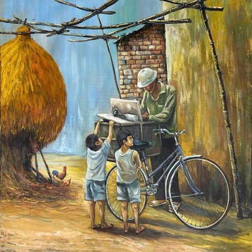 Hung Richard (1966) - Le vendeur de glaces à vélo 100 100