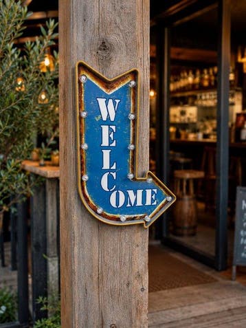 Wanddecoratie - Europa - wandbord met verlichting