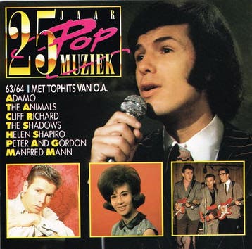 cd - Various - 25 Jaar Popmuziek 1963u002F1964, Verzenden, Zo goed als nieuw