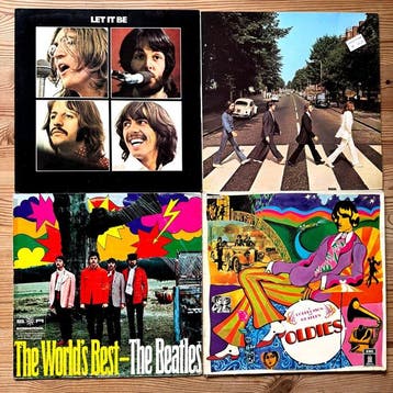 Beatles - 4 x great Beatles Albums - Diverse titels - LP, Nieuw in verpakking