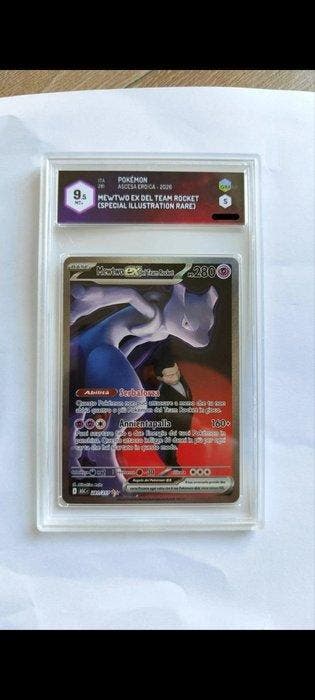 Pokémon - 1 Graded card - Mewtwo 281 Alternate art, Full, Nieuw
