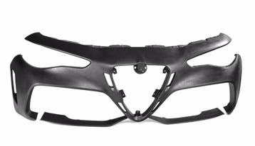 Alfa Romeo Guilia GTAm Style carbon voorbumper, Verzenden