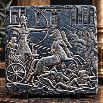 Slag bij Kadesj, 1274 v.Chr. – Ramesses II, Egyptische