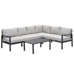 Garden Impressions Denver loungeset 4-delig rechts – donker, Tuin en Terras, Tuinsets en Loungesets, Verzenden, Nieuw