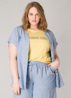 YESTA linen blouse korte mouwen Maat:, Verzenden, Nieuw, Overige kleuren
