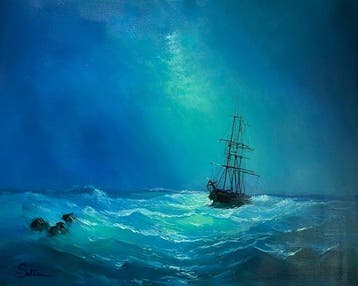 Mauro Seltri (1959) - Fascio dal cielo, Antiek en Kunst