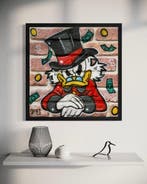 Okyes (1987) - Scrooge Mcduck (Wall Fragment), Antiek en Kunst