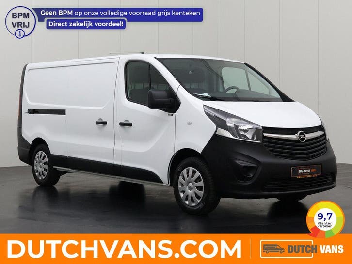Opel Vivaro Bestelbus 1.6CDTI | wit, Auto's, Bestelauto's, Lease, Handgeschakeld, BTW verrekenbaar, Diesel, Wit, Euro 6, Opel