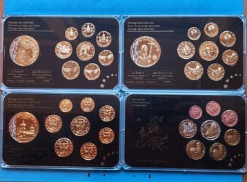 Malta, Vaticaan, Andorra. Probe Set 4x Prestige Specimen Set