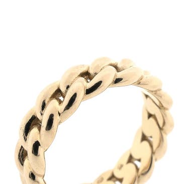 Gouden Classico ring | Bron Jewelry, Sieraden, Tassen en Uiterlijk, Ringen, Gebruikt, Overige kleuren, 19 tot 20, Ophalen of Verzenden