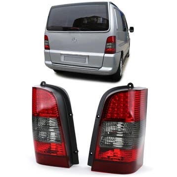Achterlichten Mercedes Vito W638 96-03 LED Rood/Smoke, Ophalen of Verzenden, Nieuw