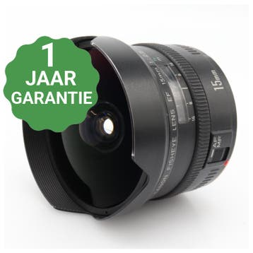 Canon EF 15mm f/2.8 Fisheye, Verzenden, Gebruikt