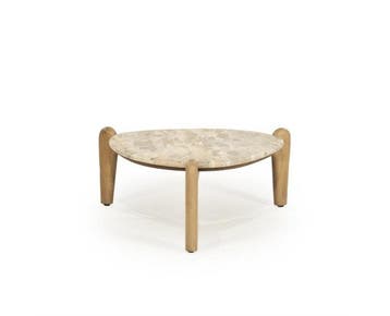 BY-BOO Marnish Salontafel small 70x70cm - bruin, Ophalen of Verzenden, Nieuw