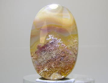 Agaat Cabochon - Hoogte: 36.9 mm - Breedte: 23.5 mm- 9.7 g -
