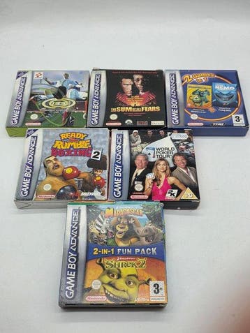 Nintendo - Gameboy Advance - Old stock - GBA - Lot of 8, Nieuw