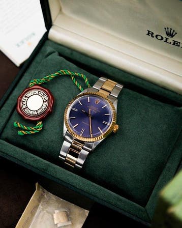 Rolex - Oyster Perpetual Air-King - Two Tone - 5500 - Heren, Nieuw