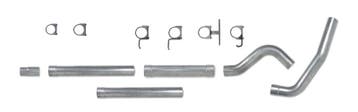 Diamond Eye KIT 4in Catback MFLR RPLCMENT PIPE Single AL:, Ophalen of Verzenden, Nieuw