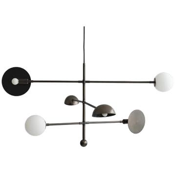 101 Copenhagen Sahn Chandelier - Bronze (5m) - Hanglamp, Ophalen of Verzenden, Gebruikt, Overige materialen