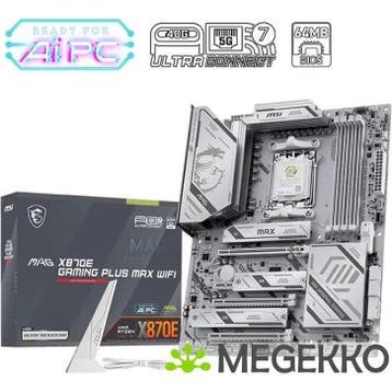 MSI MAG X870E GAMING PLUS MAX WIFI, Computers en Software, Moederborden, Verzenden, Nieuw