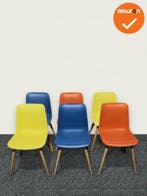 Laurel Chair - design kantinestoel - set van 6, Vergader- of Presentatieruimte, Ophalen of Verzenden, Gebruikt, Stoel