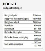 Scanmodul iso kast,  open front, gebruikt - 110cm hoog, Ophalen of Verzenden, Gebruikt