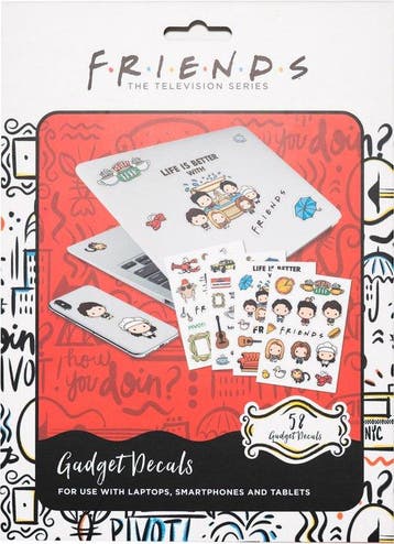 Grupo Erik Gadgetstickers Friends Junior Vinyl 58 Stuks, Verzenden, Nieuw