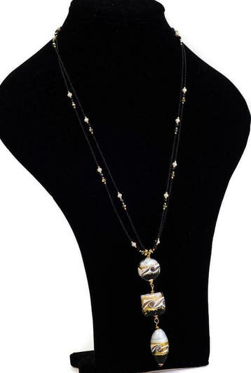 Sieraden parels Murano kristal kettingen oorbellen armbanden, Sieraden, Tassen en Uiterlijk, Kettingen, Met kristal, Overige materialen
