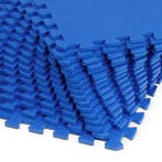 Vloerbescherming - Puzzelmat 32-delig Blauw afmeting 180x..., Hobby en Vrije tijd, Verzenden, Nieuw